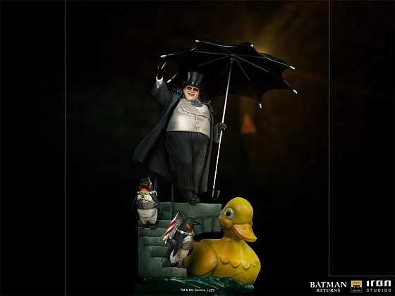 Статуетка Пангвін (DC COMICS Penguin Deluxe Art Scale 1/10) - 2 - KUBIX