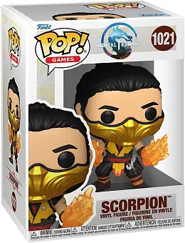 Игровая фигурка Funko POP Скорпион (Scorpion) Mortal Kombat 1: #1021