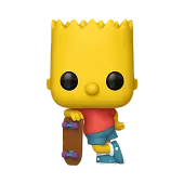 Миниатюра товара Игровая фигурка FUNKO POP! Барт на скейтборде (Bart with Skateboard) Симпсоны #1652 - 2