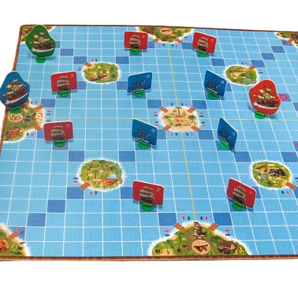 Настольная игра Пираты, бренду Artos games, для 2-4 гравців, час гри < 60мин. - 3 - KUBIX