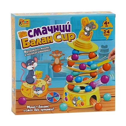 Настільна гра Смачний БаланСир, бренду Fun Game, для 2-4 гравців - KUBIX