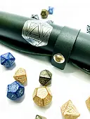 Миниатюра товара Лоток для кубиков D20 зелёный Dice Tray - 5