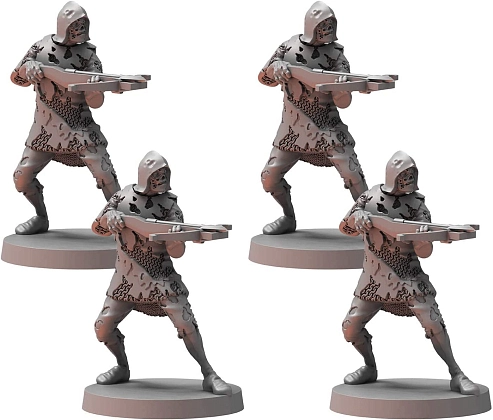 Настільна гра Dark Souls RPG: Hollow Crossbowmen Miniatures Box (EN), бренду Steamforged Games Ltd. - 5 - KUBIX