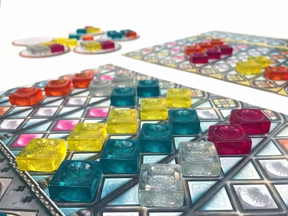 Настільна гра Азул. Вітражі Сінтри (Azul: Stained Glass of Sintra), бренду Бельвіль, для 2-4 гравців, час гри < 30хв. - 8 - KUBIX
