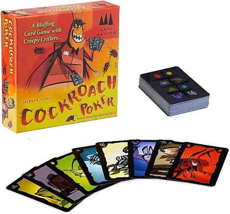 Настольная игра Тараканий покер (Cockroach Poker), бренду YellowBox, для 2-6 гравців, час гри < 30мин. - 3 - KUBIX