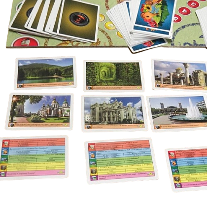 Настольная игра Викторина Украина, бренду Artos games, для 2-4 гравців, час гри < 30мин. - 6 - KUBIX
