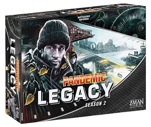 Настольная игра Pandemic: Legacy. Season 2 (Чёрная версия) (EN), для 2-4 гравців, час гри < 60мин. - KUBIX