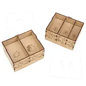 Мініатюра товару Органайзер для настільної гри Істанбул Big Box (Organizer for boardgame Istanbul Big Box) - 6