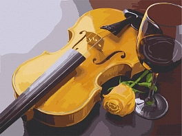 Картина по номерам Романтичне тріо (40х50 см)