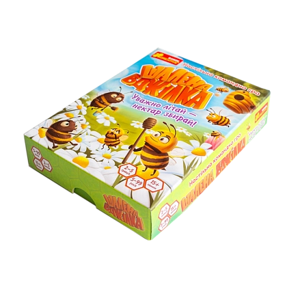 Настольная игра Безумная пчелка, бренду Ранок, для 2-5 гравців, час гри < 30мин. - 11 - KUBIX