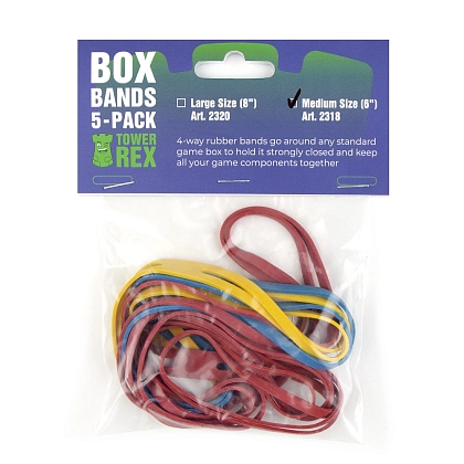 Фиксаторы для настольных игр средние (5 шт.), бренду Tower Rex - KUBIX