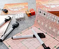 Мініатюра товару Настільна гра Залізниця Inc. Багрянець (Railroad Ink: Blazing Red Edition) - 7