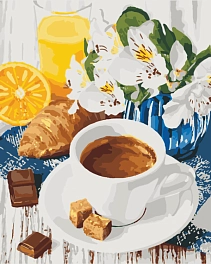 Картина по номерам Солодкий ранок (40х50 см)