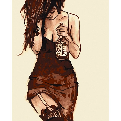 Картина по номерам Розгубленная (40х50 см), бренду Art Craft - KUBIX