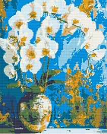 Алмазна мозаїка Чарівна орхідея (40х50 см)