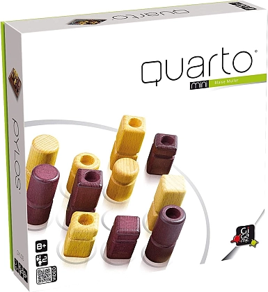 Настольная игра Кварто Мини (QUARTO MINI) (EN), бренду Gigamic, для 2-2 гравців, час гри < 30мин. - KUBIX