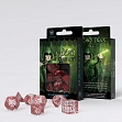 Миниатюра товара Набор кубиков Elvish Translucent & Red Dice Set (7 шт.) - 1