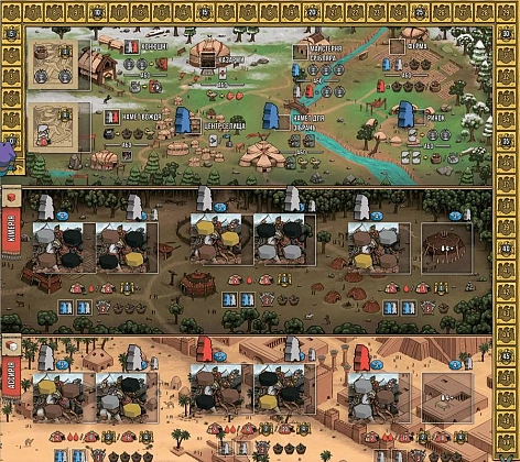 Настольная игра Вершники Скифии (Raiders of Scythia), бренду Lord of Boards, для 1-4 гравців, час гри < 60мин. - 2 - KUBIX