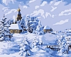 Картина по номерам Зимова казка (40х50 см)