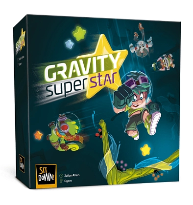 Настольная игра Гравитационная Суперзвезда (Gravity Superstar), бренду Sit Down!, для 2-6 гравців, час гри < 30мин. - KUBIX