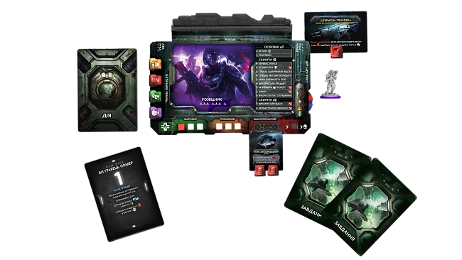 Настольная игра Немезида. Возмездие (Nemesis Retaliation), бренду Geekach Games, для 1-5 гравців, час гри > 60мин. - 9 - KUBIX