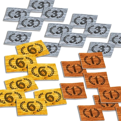 Настільна гра Лис та ліс (The Fox in the Forest), бренду Woodcat, для 2-2 гравців, час гри < 30хв. - 3 - KUBIX