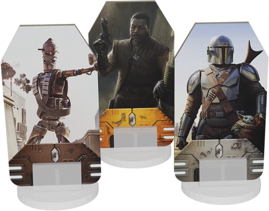 Настільна гра Зоряні війни: Мандалорець. Пригоди (Star Wars: The Mandalorian Adventures), бренду Geekach Games, для 1-4 гравців, час гри < 30хв. - 6 - KUBIX