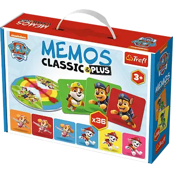 Мемос Классический: Щенячий патруль (Memos Classic&plus Paw Patrol) - KUBIX Мемос Классический: Щенячий патруль (Memos Classic&plus Paw Patrol)