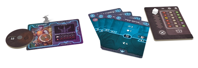Настольная игра Темная гавань. Пуговицы и насекомые (Gloomhaven: Buttons & Bugs), бренду Lord of Boards, для 1-1 гравців, час гри < 30мин. - 3 - KUBIX