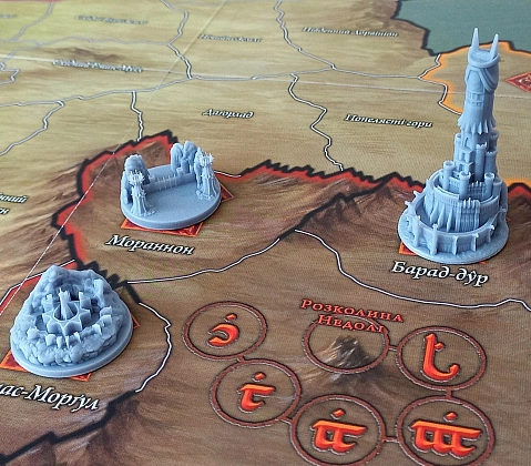 Настольная игра Война Кольца. Крепости (War of the Ring), бренду Geekach Games - 4 - KUBIX