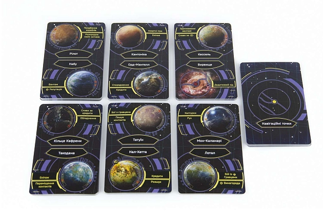 Настольная игра Star Wars. Внешнее кольцо (Star Wars. Outer Rim), бренду Kilogames, для 1-4 гравців, час гри > 60мин. - 8 - KUBIX