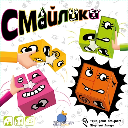 Настольная игра Смайлики (Cubeez), бренду Lelekan, для 2-4 гравців, час гри < 30мин. - 9 - KUBIX
