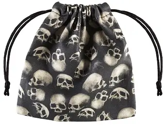 Мешочек Skull Fullprint Dice Bag - KUBIX Мешочек Skull Fullprint Dice Bag