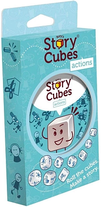 Настольная игра Кубики Историй Рори: Действия (Rory's Story Cubes: Actions), бренду Asmodee, для 1-12 гравців, час гри < 30мин. - KUBIX