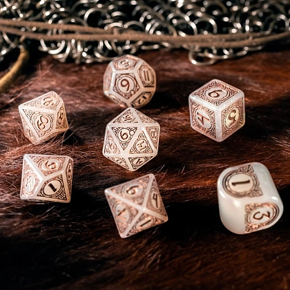 Набір кубиків Viking Modern Dice Set Niflheim - KUBIX