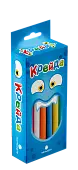 Миниатюра товара Мел Маленький круглый (8 штук) разноцветный - 1