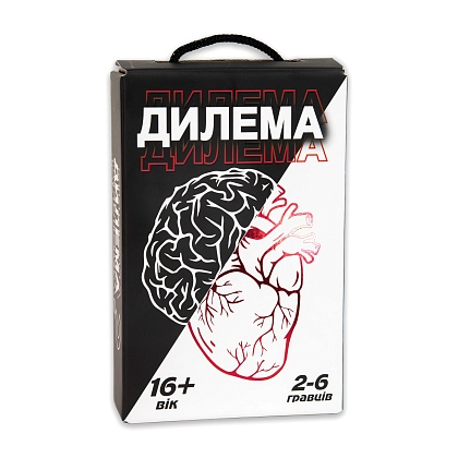 Настольная игра Дилема, бренду Strateg, для 2-6 гравців, час гри < 30мин. - KUBIX