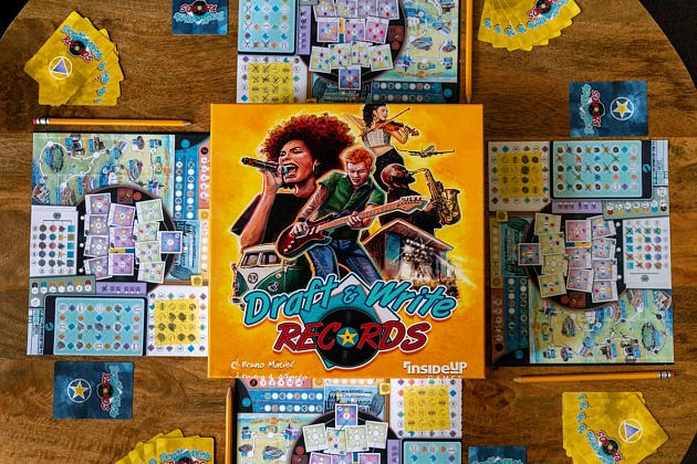 Настольная игра Draft & Write Records + 2 мини-дополнения, бренду Игромаг, для 1-6 гравців, час гри < 30мин. - 2 - KUBIX