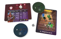 Мініатюра товару Настільна гра Темна гавань. Ґудзики та комахи (Gloomhaven: Buttons & Bugs) - 5