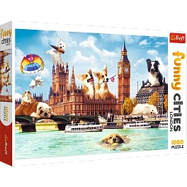 Пазл Собачки у Лондоні (1000 шт.)
