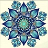 Алмазная мозаика Захватывающая мандала (30х30 см)