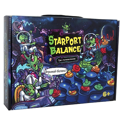 Настольная игра Starport Balance (Баланс Звёздного Порта) , бренду Strateg, для 2-4 гравців - KUBIX
