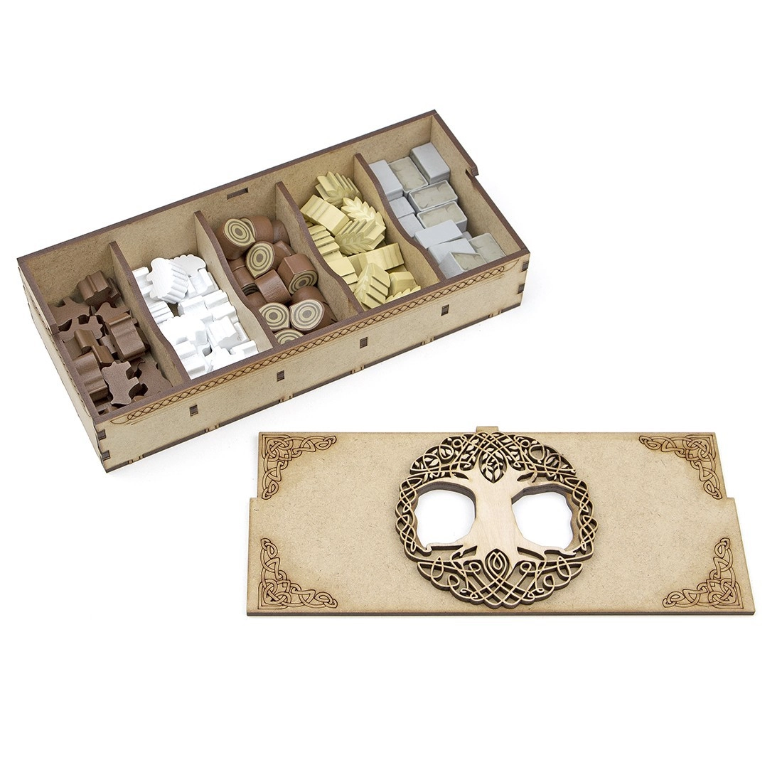 Органайзер для настольной игры Глен Мор (Organizer for boardgame Glen More II: Chronicles), бренду Tower Rex - 8 - KUBIX