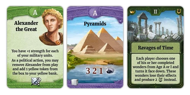 Настольная игра Through the Ages: A New Story of Civilization (Через эпохи: Новая история цивилизации) (EN), бренду Czech Games Edition, для 2-4 гравців, час гри > 60мин. - 5 - KUBIX