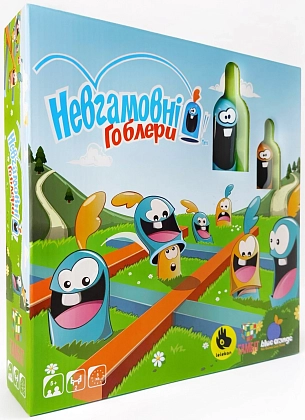 Настольная игра Невгамовні Гоблери (Gobblet Gobblers), бренду Lelekan, для 2-2 гравців, час гри < 30мин. - KUBIX