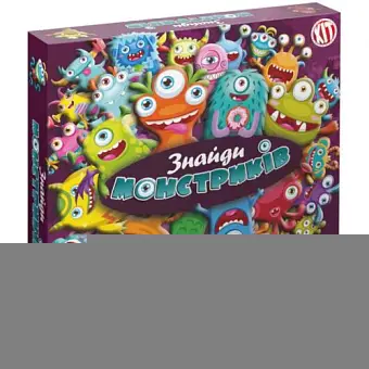 Настольная игра Найди монстриков - KUBIX Настольная игра Найди монстриков