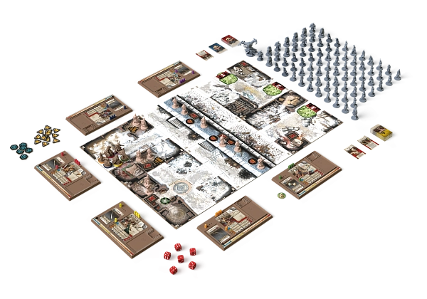 Настольная игра Зомбицид. Белая смерть (Zombicide: White Death), бренду Geekach Games, для 1-6 гравців, час гри < 30мин. - 15 - KUBIX
