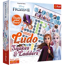 Настольная игра Ледяное Сердце II: Лудо. Змейки и Лестницы (Frozen II: Ludo. Snakes and Ladders) - KUBIX Настольная игра Ледяное Сердце II: Лудо. Змейки и Лестницы (Frozen II: Ludo. Snakes and Ladders)