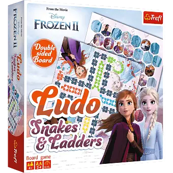 Настольная игра Ледяное Сердце II: Лудо. Змейки и Лестницы (Frozen II: Ludo. Snakes and Ladders)
