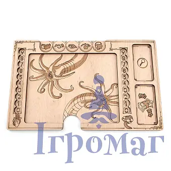 Игроорганайзер Планшеты игроков для игры Arkham Horror 3rd Edition (Arkham Horror 3rd Edition Playerboards igronizer)